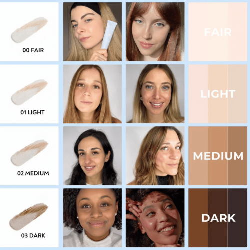  Mitrinošs Sejas Krēms Ar Krāsu SPF15 Natural Beauty 