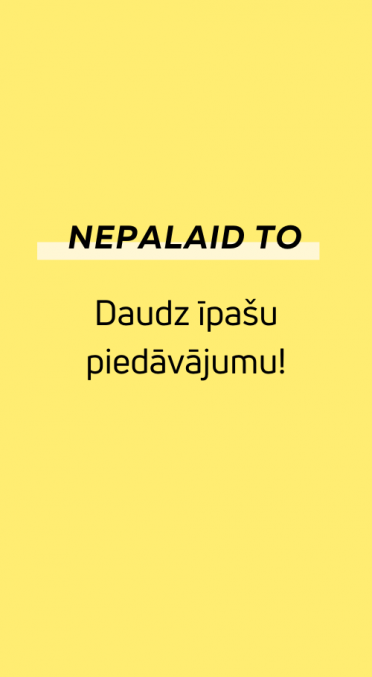Speciālie piedāvājumi