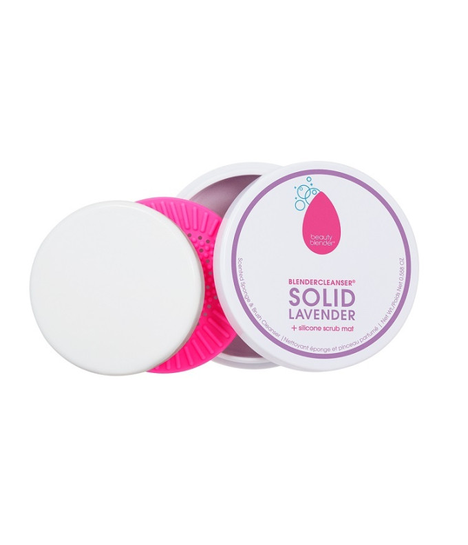 Lavandas Smaržas Sūklīšu Un Otu Attīrītājs Solid Lavender 16g