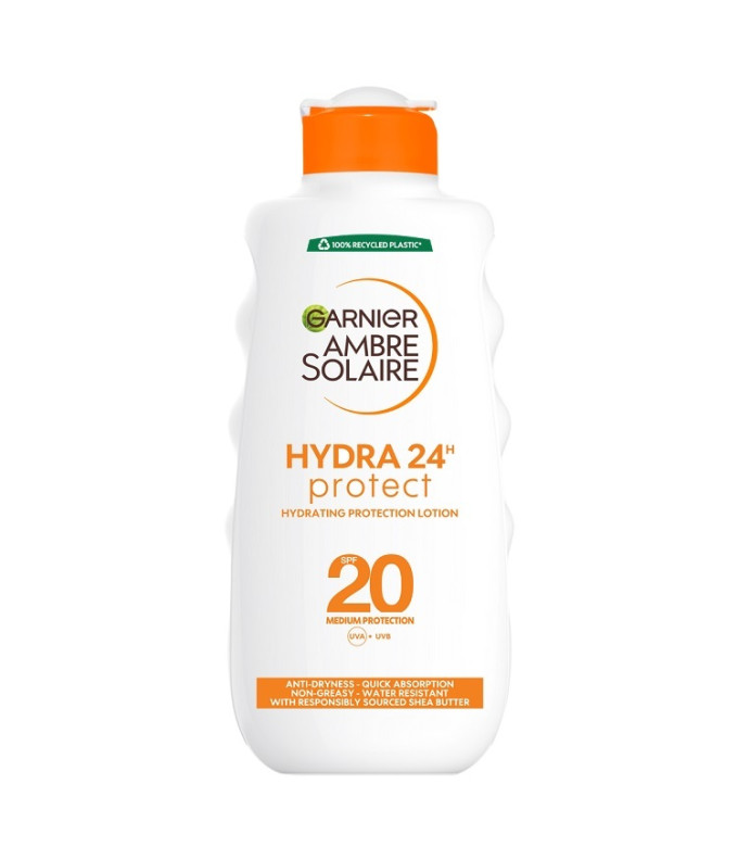  Ambre Solaire Hydra 24H Protect Aizsargājošs Losjons SPF20 200ml