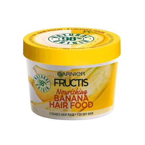  Fructis Banana Hair Food Barojoša Maska Sausiem Matiem 390ml