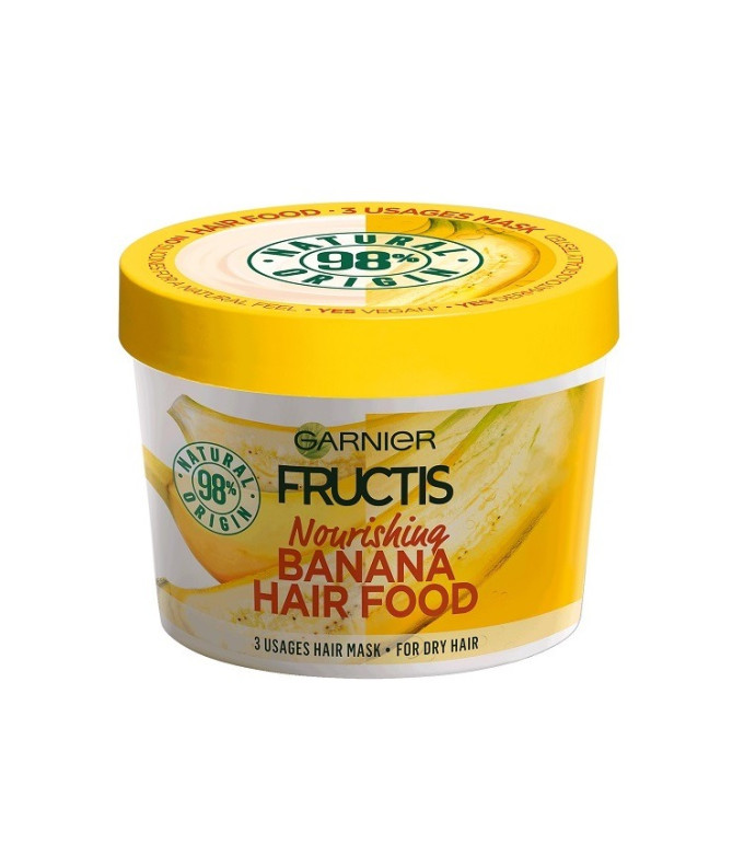  Fructis Banana Hair Food Barojoša Maska Sausiem Matiem 390ml