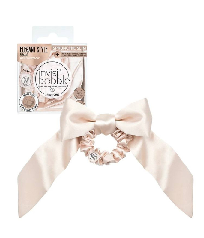  Matu Gumija Sprunchie Slim Ballerina Ribbon