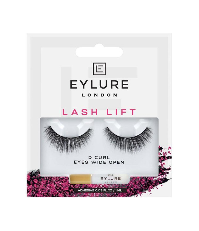 Pielīmējamās Skropstas Lash Lift D Curl Eyes Wide Open