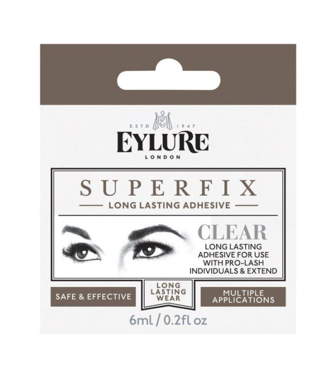 Pielīmējamo Skropstu Šķipsniņu Līme Superfix Clear