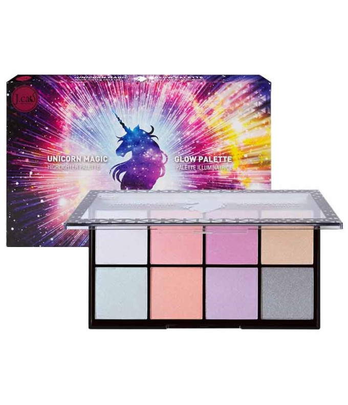  Hailaiteru Palete Unicorn Magic Glow (8 krāsas)