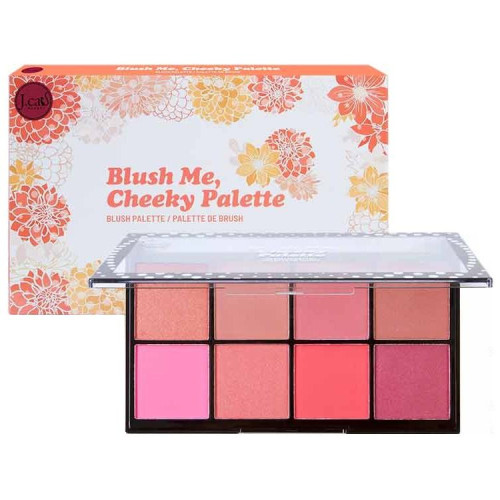  Vaigu Sārtuma Palete Blush Me, Cheeky (8 krāsas)