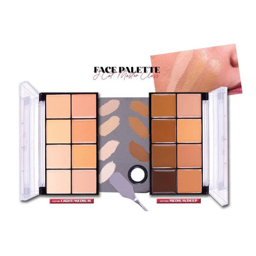 Sejas Palete Master Class Face/Fx Color Medium/Deep