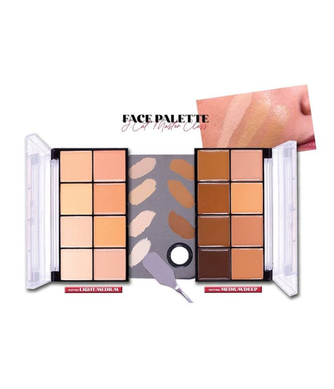 Sejas Palete Master Class Face/Fx Color Medium/Deep