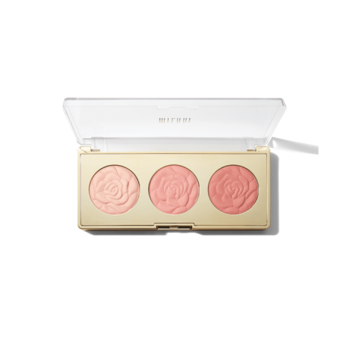  Rose Powder Blush Trio Palette Flowers Of Love