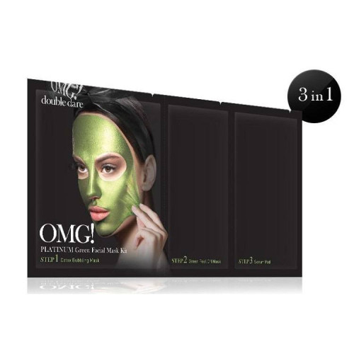 Omg! Platinum Green Masku Komplekts