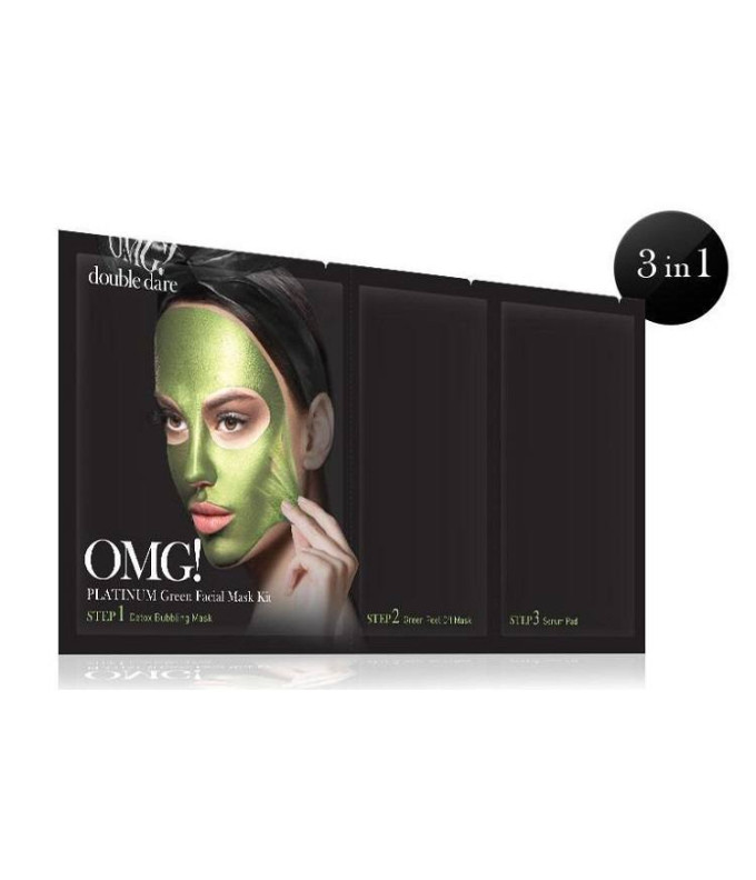 Omg! Platinum Green Masku Komplekts