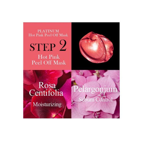Omg! Platinum Hot Pink Masku Komplekts