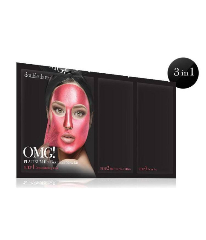 Omg! Platinum Hot Pink Masku Komplekts