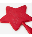  Spogulis Red Chrome Star