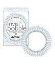  Hair Ring Slim Crystal Clear (3 gab.)