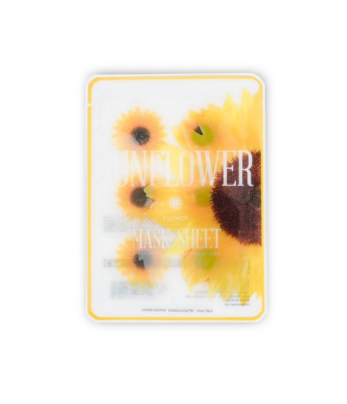  Mitrinoša Maska Sunflower Flower Sheet