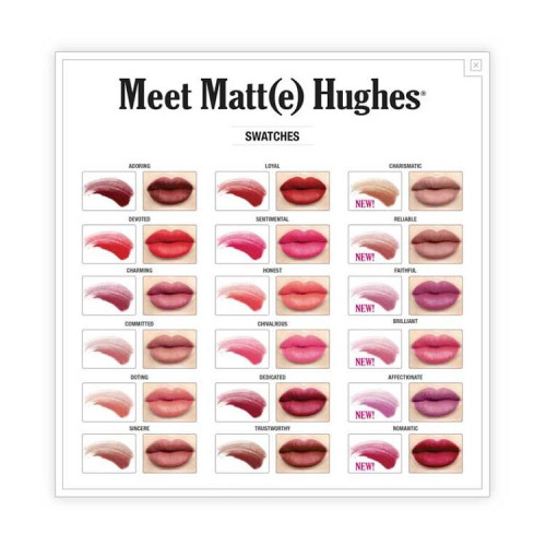 Meet Matt(e) Hughes Šķidrā Matēta Lūpu Krāsa