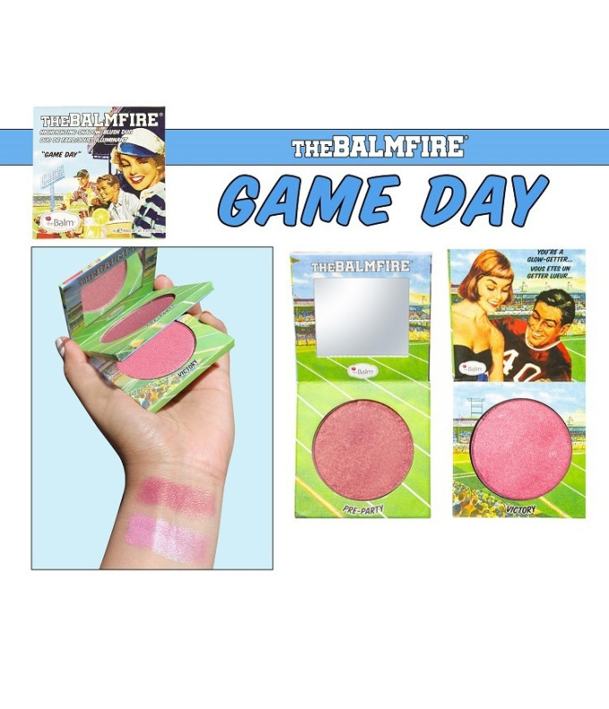 Ēnas / Vaigu Sārtums TheBalmFire® Game Day