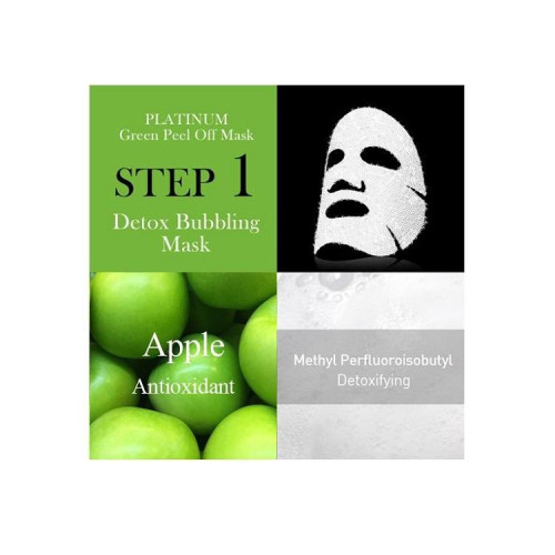 Omg! Platinum Green Masku Komplekts