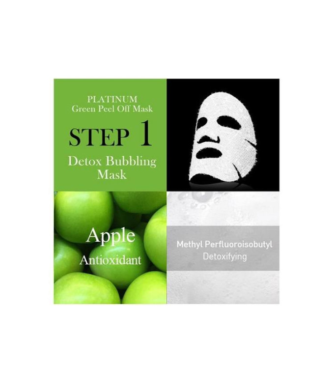 Omg! Platinum Green Masku Komplekts