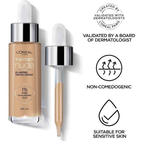 True Match Nude Koncentrēts Serums Tonālajā Krēmā 30ml