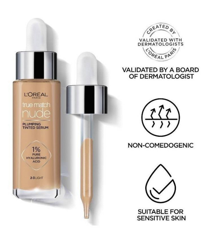 True Match Nude Koncentrēts Serums Tonālajā Krēmā 30ml