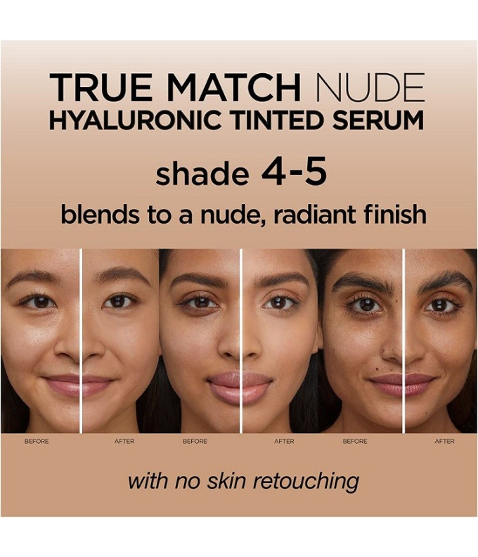 True Match Nude Koncentrēts Serums Tonālajā Krēmā 30ml