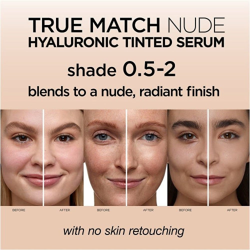 True Match Nude Koncentrēts Serums Tonālajā Krēmā 30ml