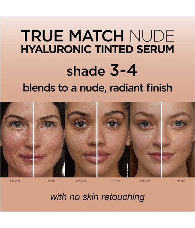 True Match Nude Koncentrēts Serums Tonālajā Krēmā 30ml