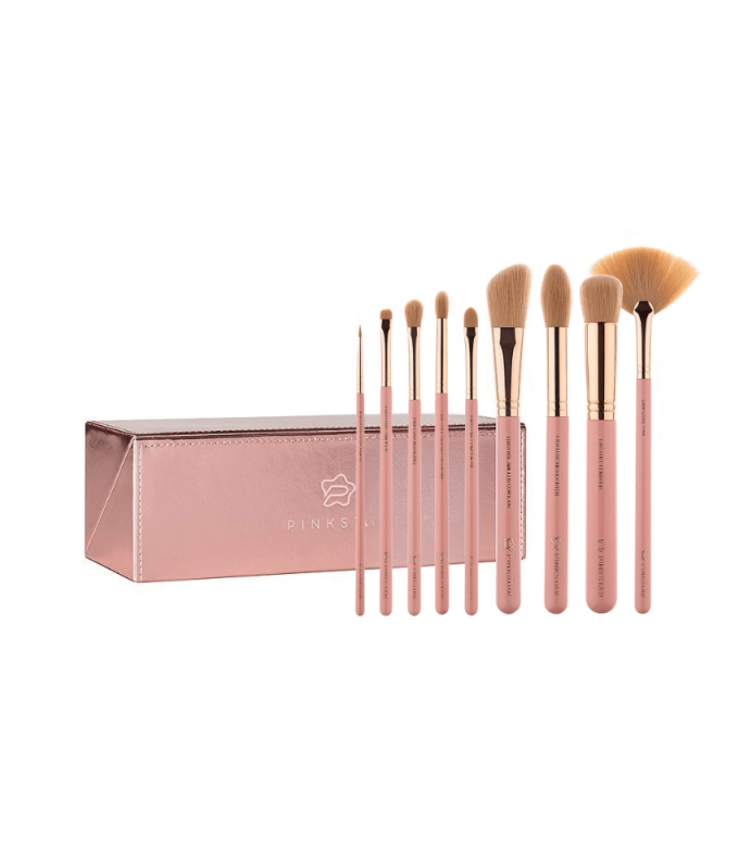Grima Otu Komplekts Luxe Most Wanted Brush Set 9 gab. (Rose Gold)