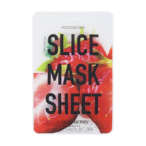  Spilgtuma maska Slice Mask Sheet Strawberry