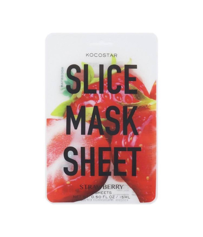  Spilgtuma maska Slice Mask Sheet Strawberry