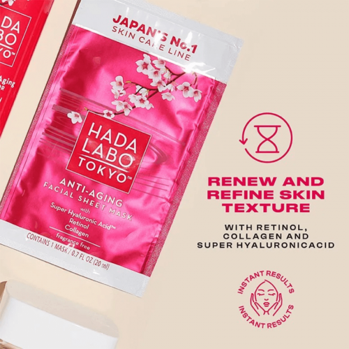 Sejas Maska Anti-Aging Facial Sheet Mask 20ml
