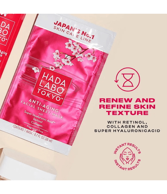 Sejas Maska Anti-Aging Facial Sheet Mask 20ml