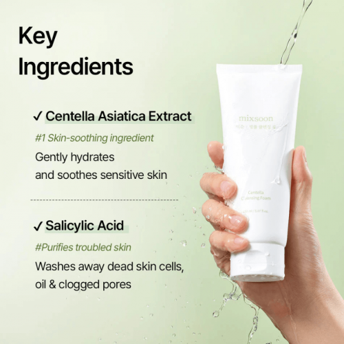 Sejas Mazgāšanas Līdzeklis Centella Cleansing Foam 150ml Sejas Mazgāšanas Līdzeklis Centella Cleansing Foam 150ml